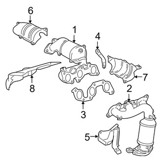 Toyota OE - Exhaust System - Manifold (3.3L)