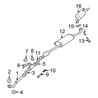 Toyota OE - Exhaust Bolt Spring
