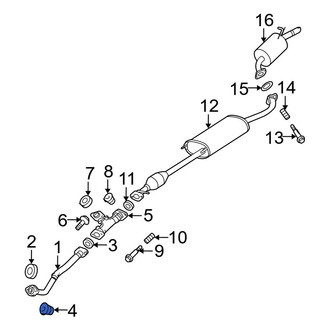 Toyota OE - Turbocharger Nut