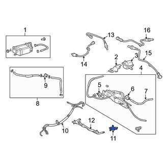 Toyota OE - Exhaust Gas Recirculation (EGR) Vacuum Delay Valve
