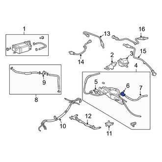 Toyota OE - Exhaust Gas Recirculation (EGR) Vacuum Delay Valve