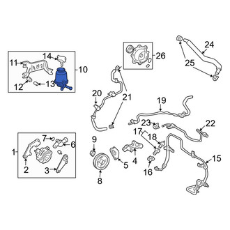 Toyota OE - Power Steering Reservoir