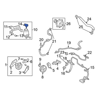 Toyota OE - Power Steering Reservoir Cap