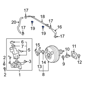 Toyota OE - Wiper Arm Nut