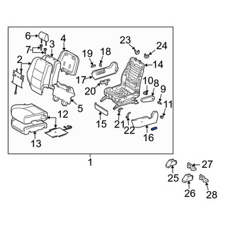 Toyota OE - Front Right Seat