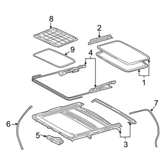 Toyota OE - Roof - Sunroof