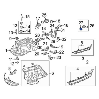 Toyota OE - Fuel Tank Cap Gasket