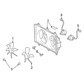 Toyota OE - Cooling Fan (3.3L)