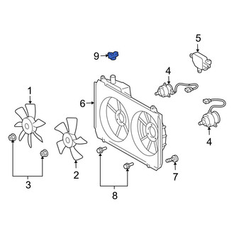 Toyota OE - Engine Coolant Reservoir Cap