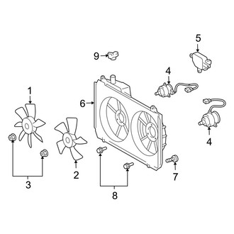 Toyota OE - Cooling Fan