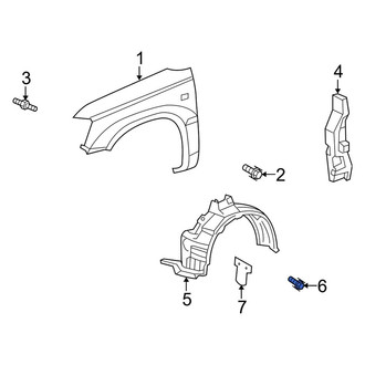 Toyota OE - Fender Liner Retainer