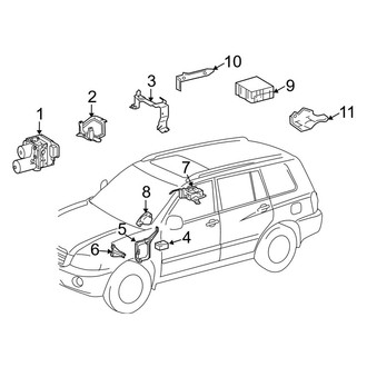 Toyota OE - Electrical - ABS Components (Hybrid / Hybrid Limited)