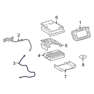 Toyota OE - GPS Navigation System Antenna Cable