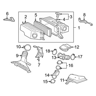 Toyota OE - Engine / Transaxle - Air Intake