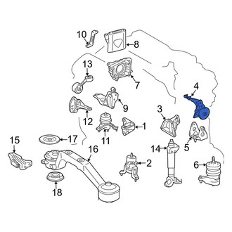 Toyota OE - Rear Engine Mount