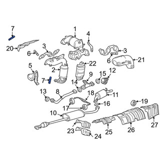 Toyota OE - Exhaust Manifold Stud