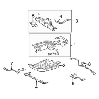Toyota OE - Emission System - Emission Components