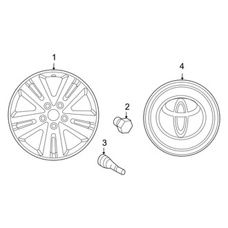 Toyota OE - Wheels (Hybrid / Hybrid Limited)