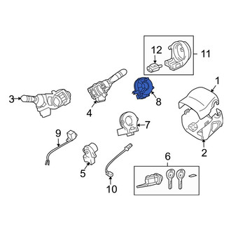Toyota OE - Steering Wheel Position Sensor