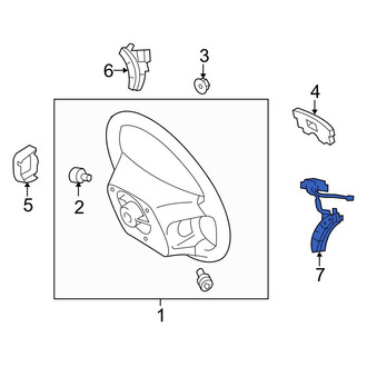 Toyota OE - Left Steering Wheel Radio Controls