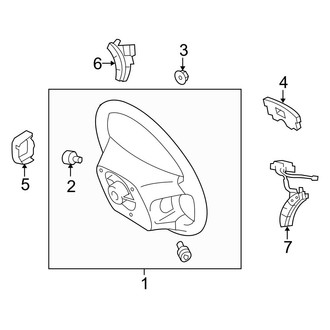 Toyota OE - Steering Wheel & Trim (FULL HYBRID EV-GAS (FHEV))