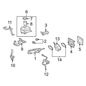 Toyota OE - Cowl - Components on Dash Panel (Hybrid / Hybrid Limited)