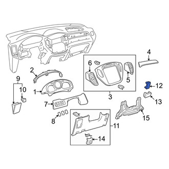 Toyota OE - Lower Instrument Panel Cover