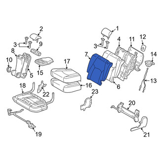 Toyota OE - Center Left Seat Back Cushion Cover