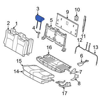 Toyota OE - Rear Headrest