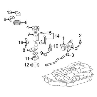 Toyota OE - Fuel System Components (Fuel Pump & Components)