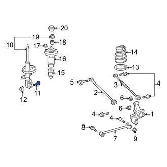 Toyota OE - Suspension Strut Bolt