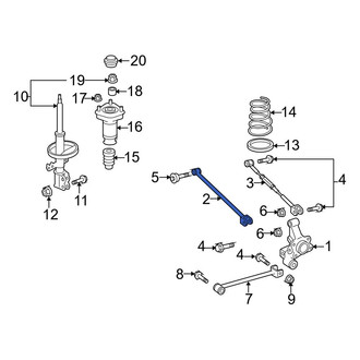 Toyota OE - Front Right Suspension Control Arm