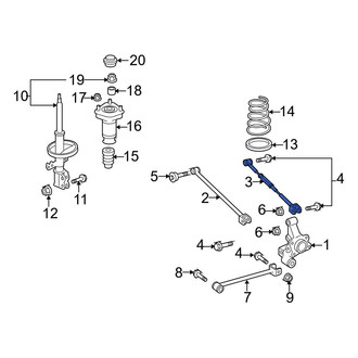 Toyota OE - Front Right Suspension Control Arm
