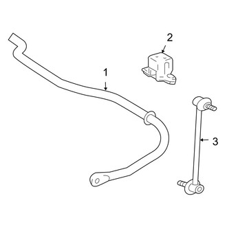 Toyota OE - Rear Suspension - Stabilizer Bar & Components (AWD FULL HYBRID EV-GAS (FHEV))