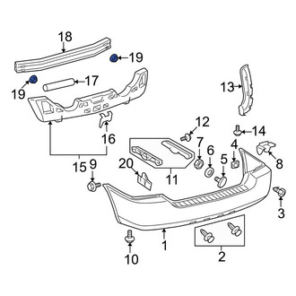 Toyota OE - Belt Tensioner Nut