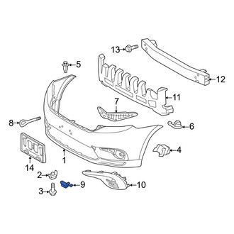 Toyota OE - Front Left Jack Plug Cover