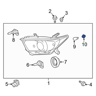 Toyota OE - Front Turn Signal Light Socket