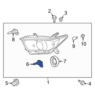 Toyota OE - Headlight Bulb