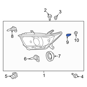 Toyota OE - Front Turn Signal & Parking Light Bulb