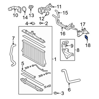Toyota OE - Engine Coolant Temperature Sensor