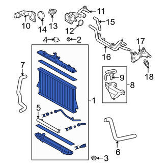 Toyota OE - Radiator