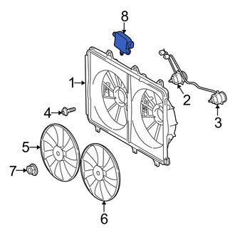 Toyota OE - Engine Cooling Fan Controller