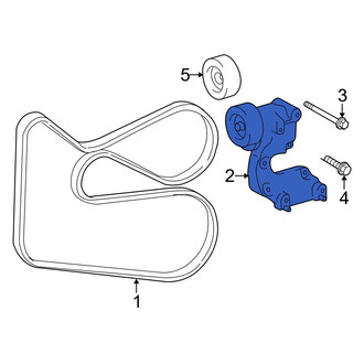 Toyota OE - Accessory Drive Belt Tensioner Assembly