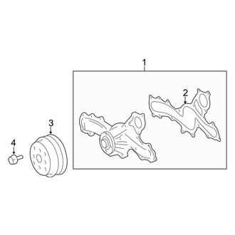 Toyota OE - Cooling - Water Pump (Base / Limited / SE 3.5L)