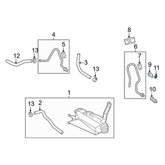 Toyota OE - Automatic Transmission Oil Cooler Hose O-Ring