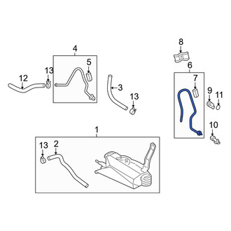 Toyota OE - Automatic Transmission Oil Cooler Tube