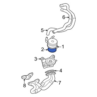 Toyota OE - Engine Oil Cooler O-Ring