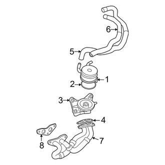 Toyota OE - Cooling - Oil Cooler (3.5L)