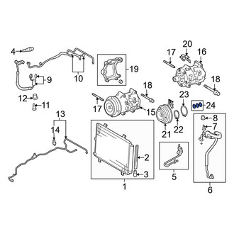Toyota OE - A/C Compressor Clutch Pulley Seal