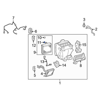 Toyota OE - A/C Refrigerant Line O-Ring